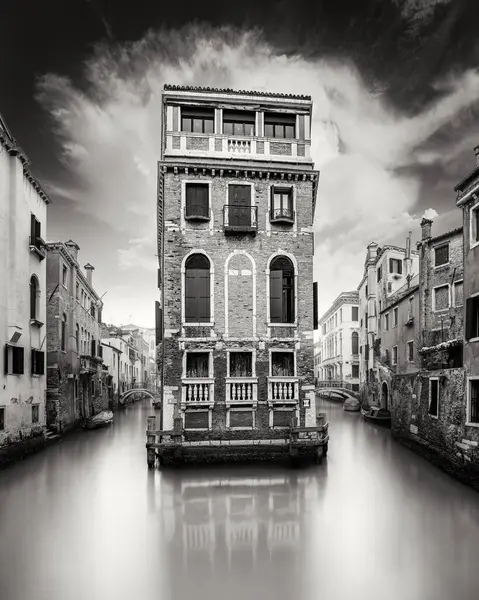 Vista Panorâmica Cidade Velha Veneza Itália Fotos De Bancos De Imagens