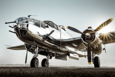 Güneşe karşı tarihi bombardıman uçağı