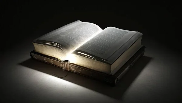A book with a light shining on it's cover and a bookmark on the cover book cover a storybook illustration art language