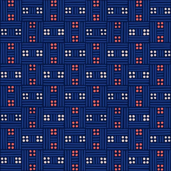 Abstraktes Nahtloses Muster Vektor Illustration Kann Für Stoffe Textilien Web — Stockvektor