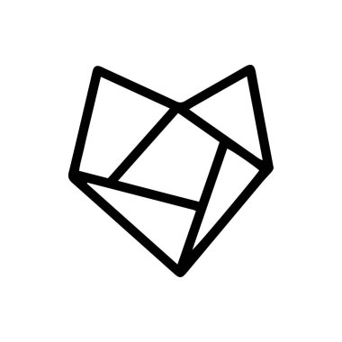 El çizimi kalp. Grafik tasarımın için vektör illüstrasyonu. Sevgililer Günü kartpostalları ve dekorasyonları için mükemmel..