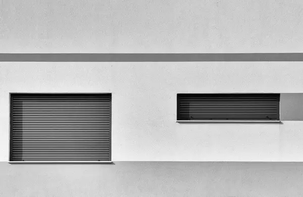 Architecture Moderne Façade Bâtiment — Photo