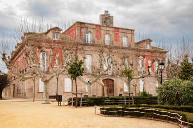  Barcelona 'daki Valilik Sarayı' nın Parc de la Ciutadella.