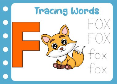 Şirin tilki kelimesinin izini sür. hayvan eğitimi