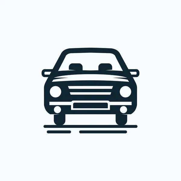 Basit Otomobil logo tasarım şablonu