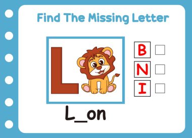 Kayıp küçük aslanı bul..