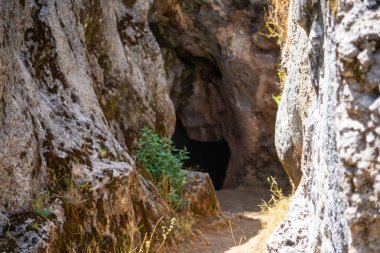 Zona X Cusco Peru Kutsal Andean Manzarası İnka Kaya oluşumları Chinkana Labirentleri ve Sacsayhuaman harabelerinin yakınındaki Gizli Geçitler