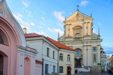 Vilnius. Church of St. Teresa.Church of St. Teresa - a parish Roman Catholic church, an architectural monument of the early Baroque.