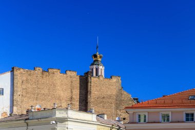 Vilnius. The Church of St. Casimir is a Roman Catholic Jesuit non-parochial church in the Vilnius deanery; the first example of the early baroque style in Vilna.