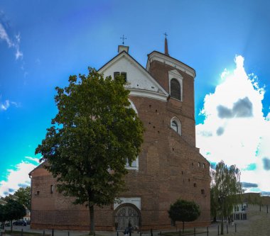 Kaunas. Cathedral of Saints Peter and Paul.Cathedral of Saints Peter and Paul - Catholic church, small basilica. The temple is the cathedral church of the Kaunas archdiocese.