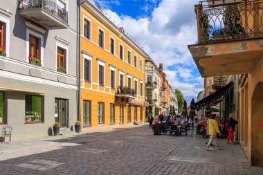 Kaunas. Ancient house, Vilnius street, 7