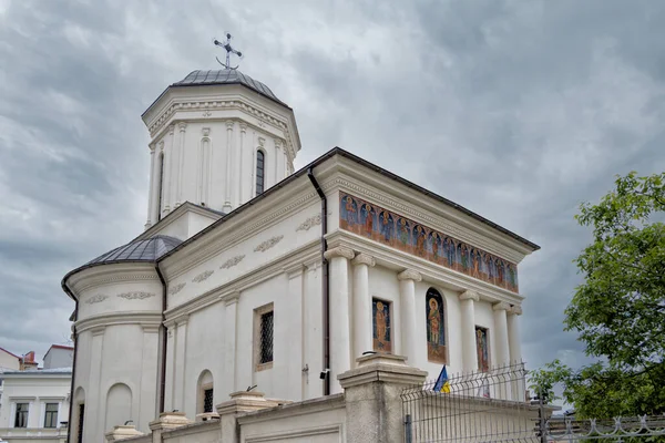 Szent Demetrius Templom Bukarest Románia Szent Demetrius Templom Egy Szabadon — Stock Fotó