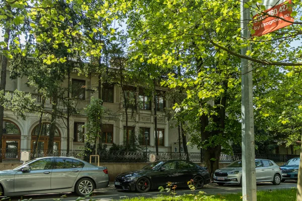 Bucharest Rumunsko Ceausescův Palác Nebo Někdy Nazývaný Ceausescův Zámek Nebo — Stock fotografie