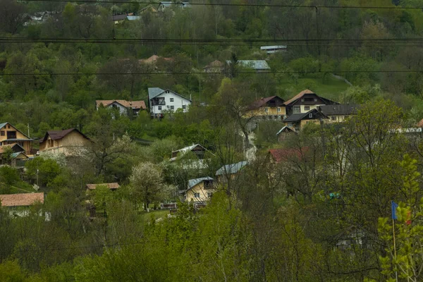 Romanya Nın Prahova Vadisi Nden Canlı Yaz Manzaraları — Stok fotoğraf