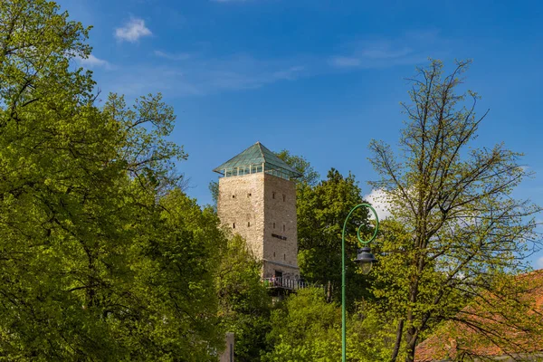 布拉索夫 罗马尼亚 黑塔是十五世纪布拉索夫的堡垒 — 图库照片