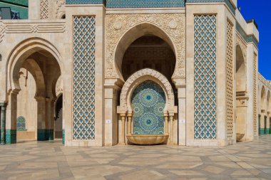 Fas. Hassan Ii Camii Casablanca'ayrıntı