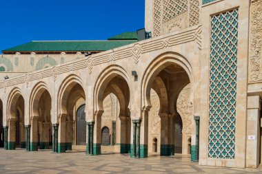Fas. Hassan Ii Camii Casablanca'ayrıntı