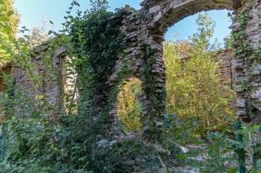 Bled Slovenya 'da Villa Rikli harabeleri
