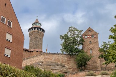 Nuernberger Burg İmparatorluk Kalesi Nuernberg, Almanya