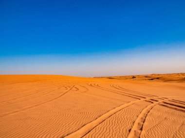 Birleşik Arap Emirlikleri 'ndeki kum tepeleri