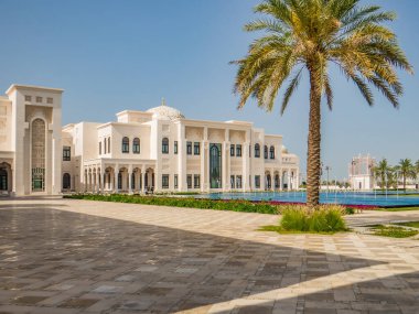 ABU DHABI, BAE. Qasr Al-Watan Birleşik Arap Emirlikleri Başkanlık Sarayı, Abu Dabi, BAE.