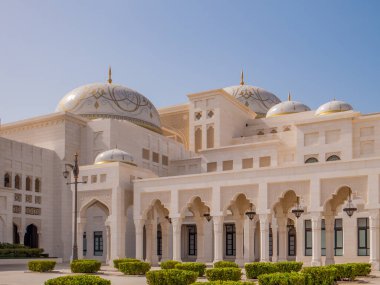 ABU DHABI, BAE. Qasr Al-Watan Birleşik Arap Emirlikleri Başkanlık Sarayı, Abu Dabi, BAE.
