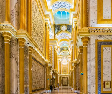 Abu Dabi, BAE. Qasr Al Watan, Başkanlık Sarayı Kapalı, Birleşik Arap Emirlikleri