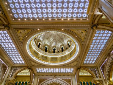 Abu Dabi, BAE. Qasr Al Watan, Başkanlık Sarayı Kapalı, Birleşik Arap Emirlikleri