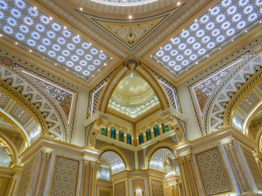 Abu Dabi, BAE. Qasr Al Watan, Başkanlık Sarayı Kapalı, Birleşik Arap Emirlikleri
