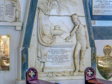 Horniman Circle. Kala Ghoda. Mumbai. India. Asia St. Thomas Cathedral Church interior of the church Build in 1715 to 1719 300-year-old church UNESCO Asia-Pacific Heritage Conservation Award.
