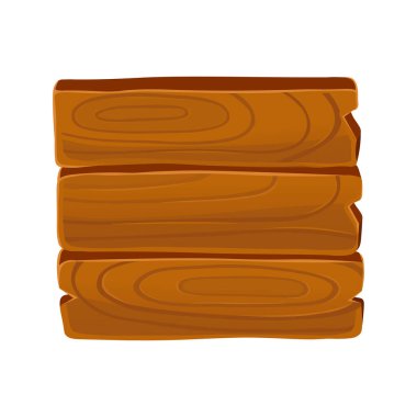 Kırsal yönetim kurulu. Beyaz arkaplanda karikatür şeklinde ahşap tabela var. Oyun unsuru. Vektör karikatür çizimi. Vektör çizgi film illüstrasyonu. 