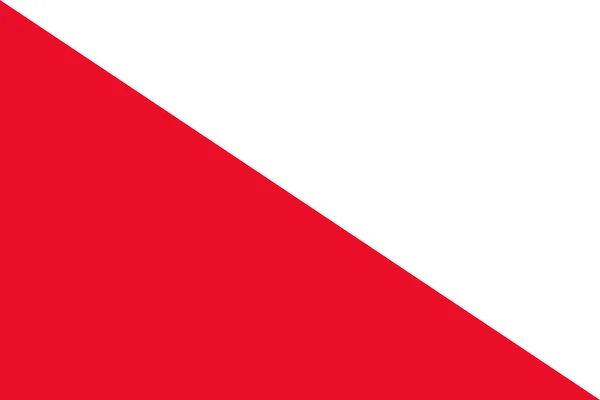 Векторний Прапор Голландського Міста Утрехта — стоковий вектор