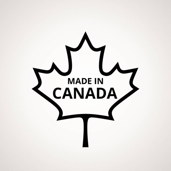 Сделано в Канаде - Кленовый лист с канадского флага