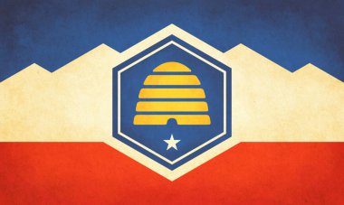 Utah 'ın eski kağıt bayrağı