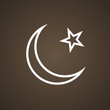 Beyaz yıldız ve hilal - Pakistan bayrağının sembolü