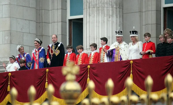 Londres Inglaterra Reino Unido Mayo 2023 Rey Charles Iii Reina — Foto de Stock