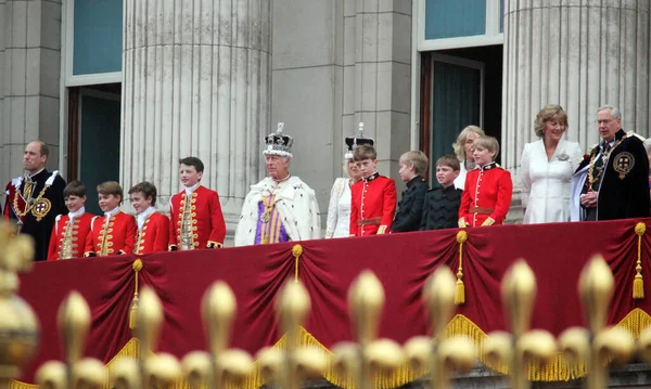 Londres Inglaterra Reino Unido Maio 2023 Rei Charles Iii Rainha — Fotografia de Stock