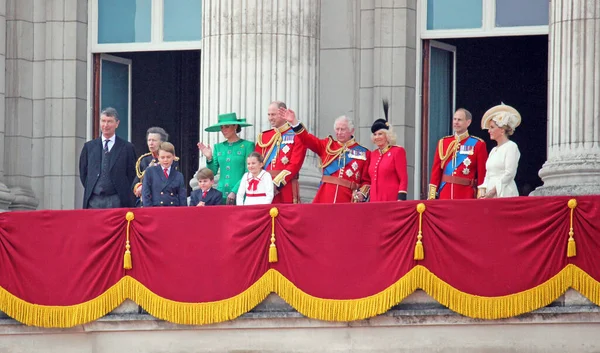 London June 2023 King Charles Queen Camilla Royal Family Prince — Stock Photo, Image