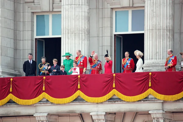 Londýn Velká Británie Června 2023 King Charles Queen Camilla Královská — Stock fotografie