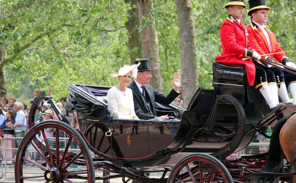 London June 2023 Sophie Duchess Edinburgh Arrived Horse Drawn Carriage Stock Photo