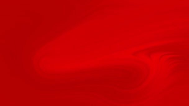 Geanimeerde Rode Vloeistof Achtergrond Kleurrijke Vloeistof Verandert Geleidelijk Heldere Vloeiende — Stockvideo