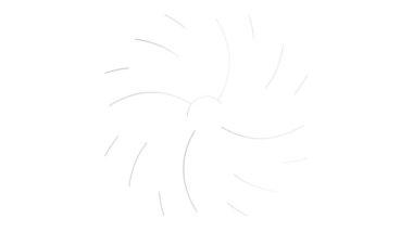 Canlandırılmış gümüş doğrusal çiçek yavaş yavaş çizilir. Lotus çiçeğinin çizgi sembolü. Bahar kavramı, yoga, meditasyon, bahçıvanlık, yaz, doğa, güzellik. Vektör illüstrasyonu beyaz arkaplanda izole edildi.