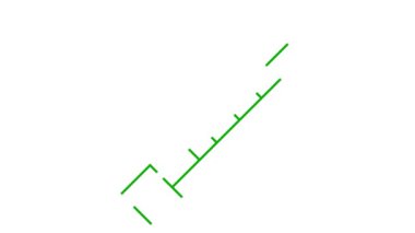 Şırınganın canlandırılmış yeşil simgesi. Tıbbi doğrusal sembol. Aşı, aşı, ilaç kavramı. Döngülü video. Vektör illüstrasyonu beyaz arkaplanda izole edildi.