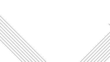 Siyah çizgili animasyon arkaplanı çiziyor. Doğrusal çizgili desen. Metin için kopyalama alanı olan video. Vektör illüstrasyonu beyaz arkaplanda izole edildi.