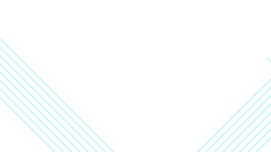 Mavi çizgili animasyon arkaplanı çiziyor. Doğrusal çizgili desen. Metin için kopyalama alanı olan video. Vektör illüstrasyonu beyaz arkaplanda izole edildi.