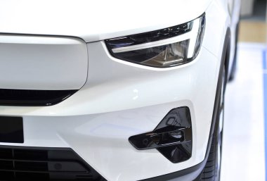 Lider araba ışığı otomobili yakın çekim