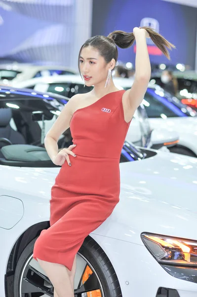 2023年3月21日在泰国曼谷举行的第44届曼谷国际车展上 Bangkok March 21漂亮极了 — 图库照片