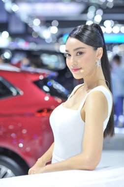 24 Mart 2023 tarihinde Bangkok, Tayland 'da 44. Bangkok Uluslararası Otomobil Fuarı' nda 24 Mart 2023