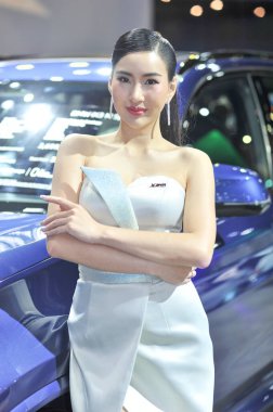 24 Mart 2023 tarihinde Bangkok, Tayland 'da 44. Bangkok Uluslararası Otomobil Fuarı' nda 24 Mart 2023