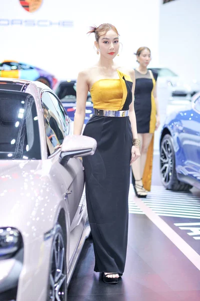 Bangkok March Pretty The44Th Bangkok International Motor Show 2023 March — Stock fotografie